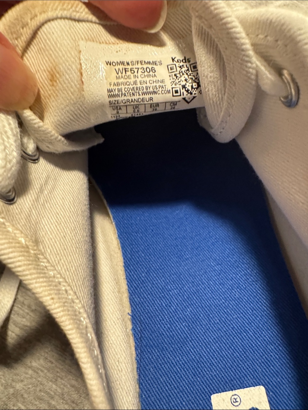 Ked’s Triple Kick White Canvas Sneaker Size 8 - Picture 14 of 15